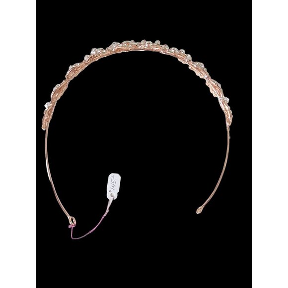 Rose Gold Crystal Tiara main image 4